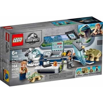 LEGO JURASSIC WORLD 75939 LABOLATORIUM DOKTORA WU