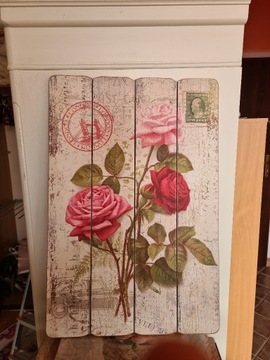 Obraz dekoracyjny z motywem róży