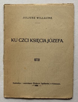 Ku czci Księcia Józefa Juliusz Willaume 1926 