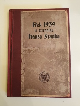 Rok 1939 w dziennikku Hansa Franka