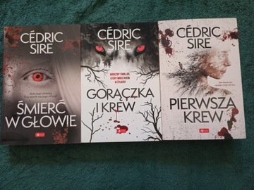 Zestaw 3 książek Cedric Sire