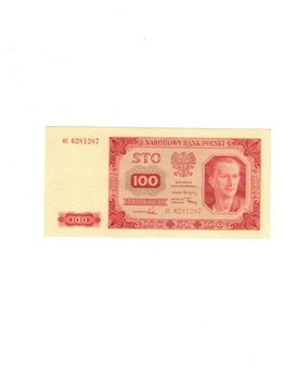 100 ZŁOTYCH 1948  SER.  EC