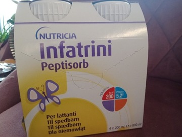 Mleko Infatrini Peptisorb 4 butelki