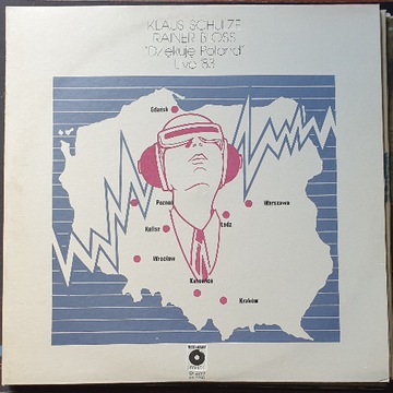 Klaus Schulze Rainer Bloss live 83 LP