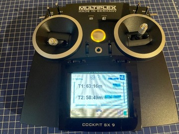nadajnik, Multiplex Cockpit SX9, Multiplex Fernsteuerung, sender