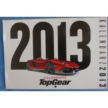 Kalendarz Top Gear 2013
