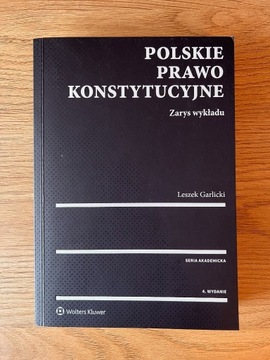 Prawo konstytucyjne Leszek Garlicki 