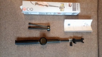 Selfie stick bluetooth kijek statyw tripod Nowy