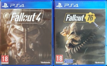 Fallout 4 + Fallout 76| Gry PS4 