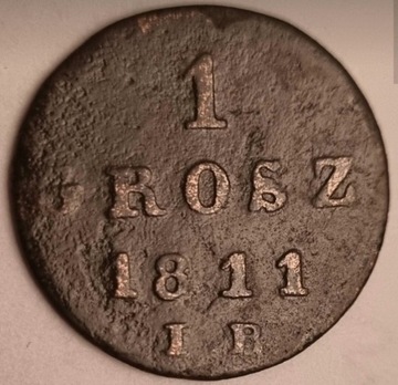 1 grosz 1811 r I.B. Księstwo Warszawskie