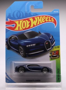 16 Bugatti Chiron Hot Wheels 1:64
