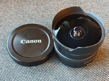 Obiektyw Canon Fisheye 15mm 2.8 Idealny Stan