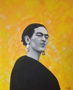 Frida Kahlo /obraz akrylowa