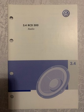 Instrukcja do radia VW RCD 300