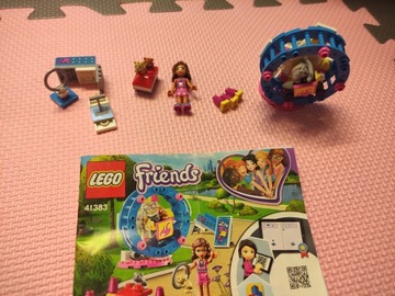 LEGO Friends Plac zabaw dla chomików Olivii 41383