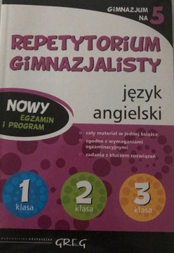 REPETYTORIUM GIMNAZJALISTY JĘZYK ANGIELSKI 