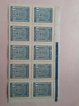 Znaczki Opłaty Skarbowe 1945r