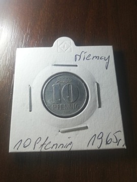 10 PFENNIG Niemcy 1965r A