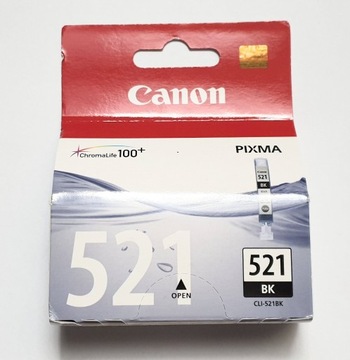 Tusz Canon CLI-521BK 9ml BK Oryginał