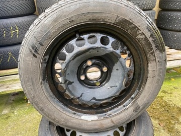 Felgi Opel Corsa D 5x110 + Opony Zimowe Firestone 