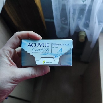 Soczewki kontaktowe Acuvue Oasys (10 soczewek)