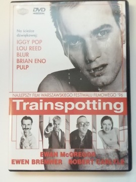 TRAINSPOTTING -  DVD  - 1 wyd. 1996r. - IDEAŁ