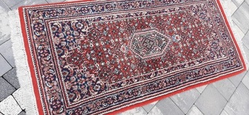 Bidjar dywan perski wełniany tkany ręcznie 153 x 7