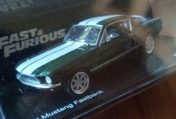 Ford Mustang Fastback 1:43 szybcy i wściekli 