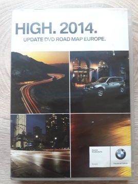 BMW HIGH 2014 aktualizacja map DVD oryginał