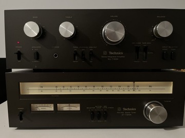 Zestaw Technics Vintage (tuner + wzmacniacz)