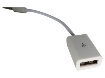 Kabel, adapter, przejściówka mini jack - USB