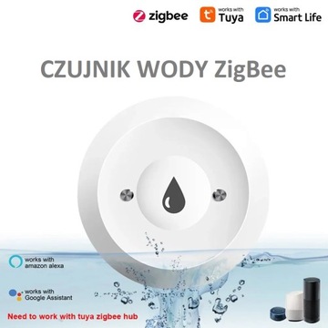 Czujnik wody zalania ZigBee TUYA Smart 898EZ alarm