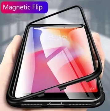 Etui IPHONE 6, 7, 8, 7+, 8+, X, Xs magnetyczny 