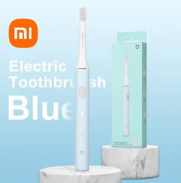 Szczoteczka soniczna Xiaomi Mija T100 blue+wkłady 