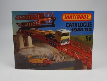 MATCHBOX katalog 1981/82, wersja angielska - NOWY!