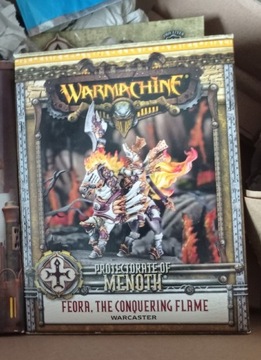 Warmachine PoM Menoth Feora the conquering flame 