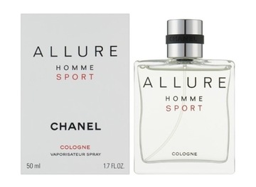 NOWY CHANEL ALLURE HOMME SPORT COLOGNE 50 ML !!