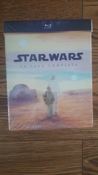 SAGA STAR WARS Gwiezdne wojny blu-ray 1-6 limitowa