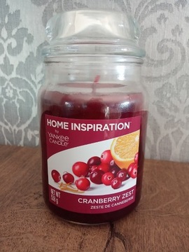 Yankee Candle Cranberry Zest 538g EDYCJA LIMITOWA