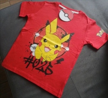 Bluzka t-shirt koszulka Pokemon rozm. 128