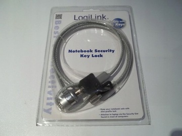 LogiLink NBS003 linka zabezpieczająca do laptopa