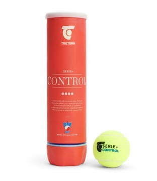 Piłki tenisowe PZT Tretorn SERIE+ CONTROL (4 szt.)