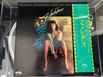 OST FLASHDANCE G.MORODER OBI JAPAN LP 1983 WINYL
