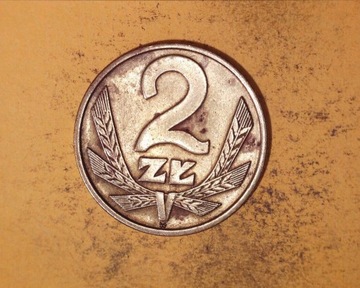 2 złote mosiądz 1978 r  Bzm. rzadkie