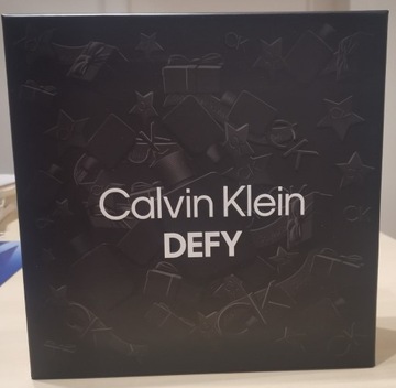 CALVIN KLEIN DEFY zestaw EDT 50ml +  żel 100ml