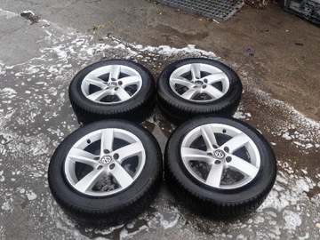 Felgi VW Borbet 5x112 opony wielosezon michelin