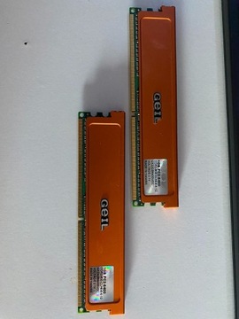 Ram Geil 2 GB w 2 kostkach czyli 1 GB na kostkę 