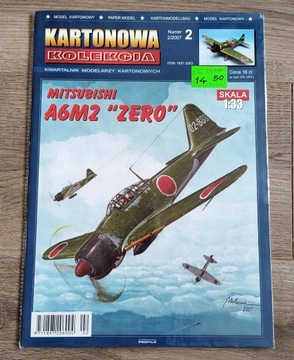 Kartonowa Kolekcja 2 Mitsubishi A6M2 Zero