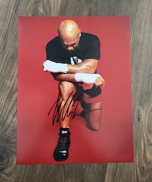 Mike Tyson - oryginalny autograf + certyfikat