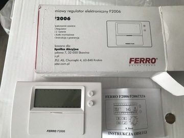 Regulator Ferro F2006 termostat pokojowy